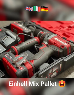 Oggi voglio presentarvi i nostri nuovi Mix Pallets Einhell - sasa@tools