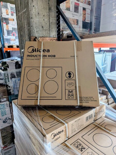Midea KI400IX – Autarkes 60?cm Induktionskochfeld mit 4 Kochzonen und Booster-Funktion