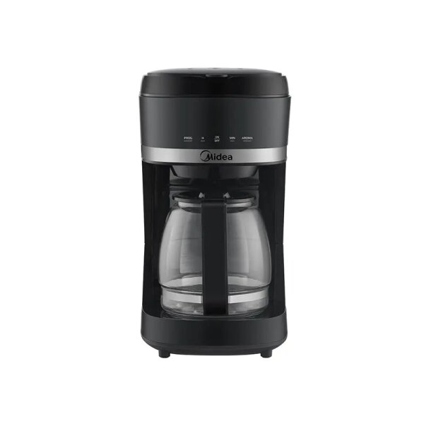 Midea MA-D1502W – Filterkaffeemaschine mit 1,5?l Glaskanne und Warmhaltefunktion