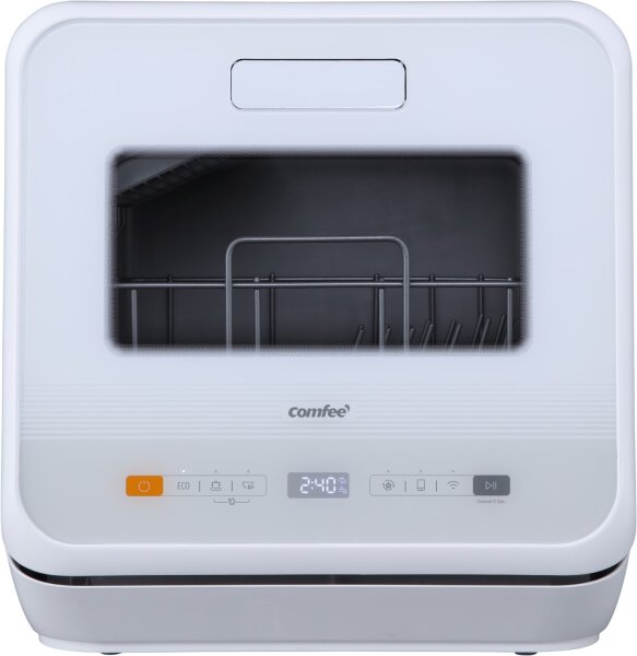 Comfee CTS 3.2G – Kompakter Tischgeschirrspüler mit 6 Programmen und Wassertank